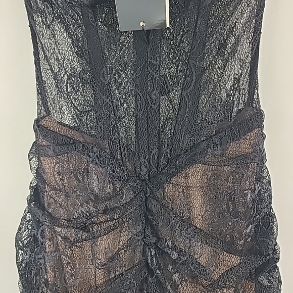 NWT $1100 PATBO Gossamer Corset Maxi Dress Black Sz 2 STUNNING!!! - Picture 8 of 14